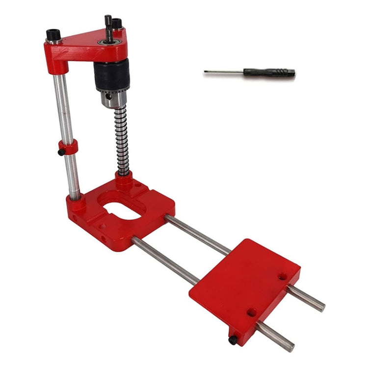 Accurate Positioning Belt Drilling Wood Drill Woodworking Locator Accessories Tool,Style: Plastic (Red) - Others by buy2fix | Online Shopping UK | buy2fix