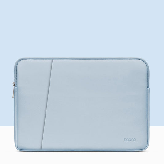 Baona BN-Q004 PU Leather Laptop Bag, Colour: Double-layer Sky Blue, Size: 11/12 inch - 12.1 inch by Baona | Online Shopping UK | buy2fix