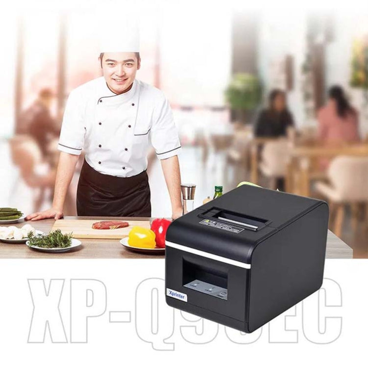 Xprinter XP-Q90EC 58mm Portable Express List Receipt Thermal Printer, Style:USB Port(US Plug) - Printer by Xprinter | Online Shopping UK | buy2fix