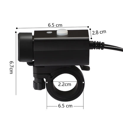 C082 Motorcycle Mobile Phone Charger Waterproof USB Charger With Switch Indicator - In Car by buy2fix | Online Shopping UK | buy2fix