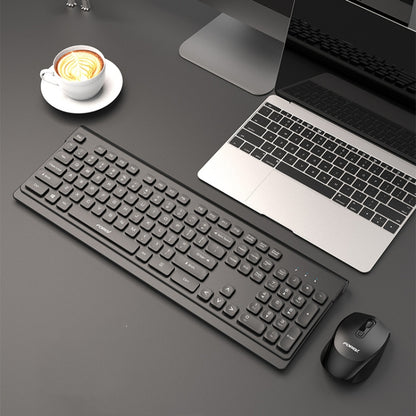 FOREV FV-W306 Wireless Keyboard and Mouse Set(Black) - Wireless Keyboard by FOREV | Online Shopping UK | buy2fix