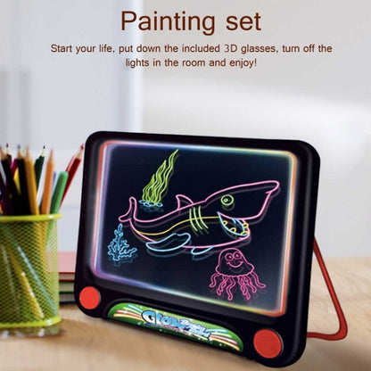 Multifunctional Luminous 3D Children Drawing Board, Without Watercolor Pen, Style: 3D Space - Drawing Toys by buy2fix | Online Shopping UK | buy2fix