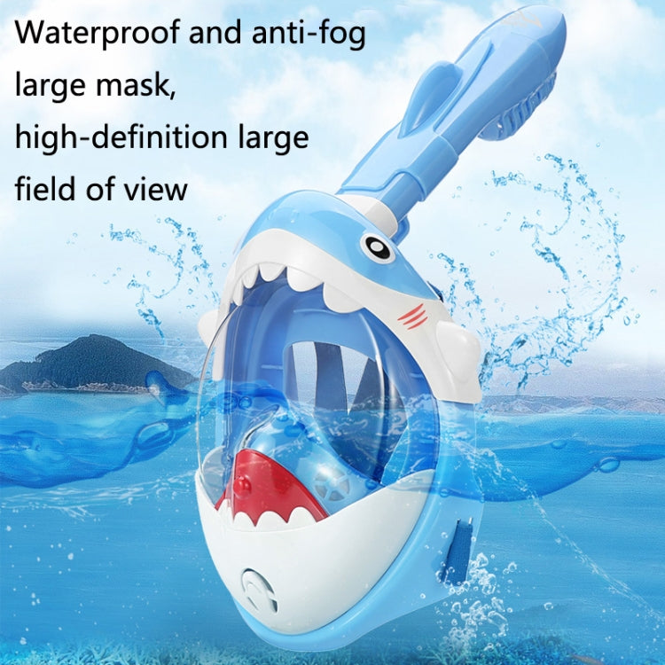 Cartoon Kids Full Dry Diving Mask Swimming Anti-Fog Snorkeling Mask, Size: XS(Hippo) - DJI & GoPro Accessories by buy2fix | Online Shopping UK | buy2fix