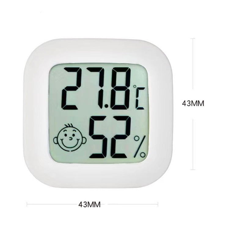Temperature And Humidity Measuring Baby Room Temperature Meter(White) - Home & Garden by buy2fix | Online Shopping UK | buy2fix