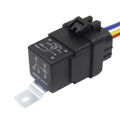 1040 5 Pin Waterproof Integrated Automotive Relay With Bracket, Rated voltage: 12V - In Car by buy2fix | Online Shopping UK | buy2fix