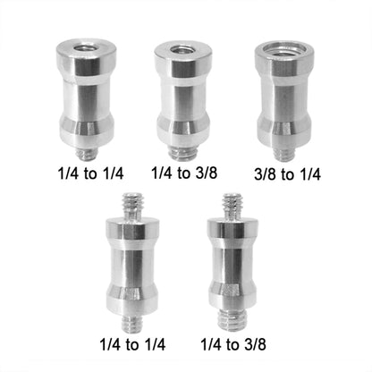 10 PCS Screw Adapter 3/8 Female to 1/4 Male Screw - Camera Accessories by buy2fix | Online Shopping UK | buy2fix