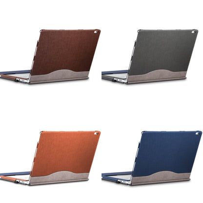 PU Leather Laptop Protective Sleeve For Microsoft Surface Book 3 15 inches(Gentleman Gray) - Other by buy2fix | Online Shopping UK | buy2fix