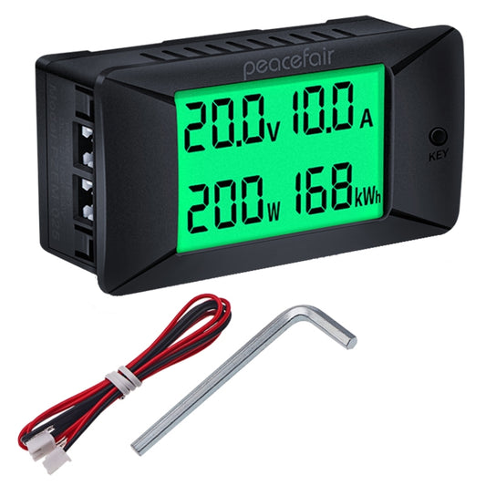 Peacefair PZEM-025 DC Multifunctional DC Digital Display Tester, Specification: 50A - Consumer Electronics by Peacefair | Online Shopping UK | buy2fix