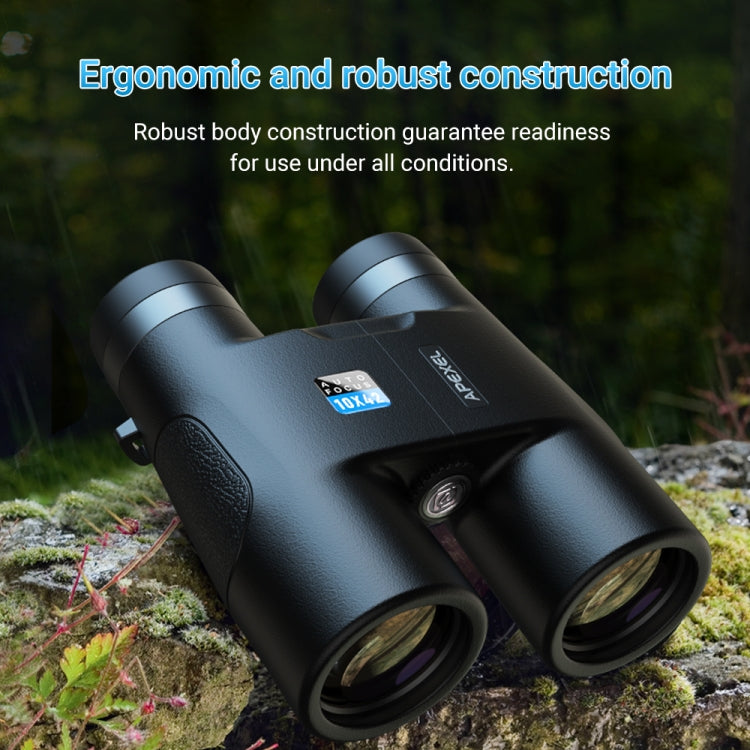 APEXEL 10x42 Fixed Focus Binoculars  Autofocus Telescope(Black) - Binoculars by APEXEL | Online Shopping UK | buy2fix