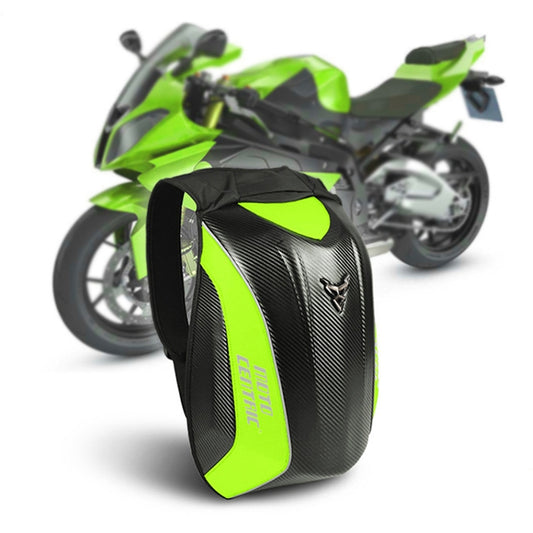 MOTOCENTRIC 11-MC-0077 Motorcycle EVA Turtle Shell Shape Riding Backpack(Green) - In Car by MOTOCENTRIC | Online Shopping UK | buy2fix