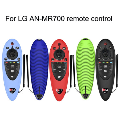 2 PCS Remote Control Dustproof Silicone Protective Cover For LG AN-MR500 Remote Control(Blue) - Consumer Electronics by buy2fix | Online Shopping UK | buy2fix