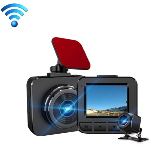 KG210 1080P WIFI Hidden HD Voice Prompt Car Recorder, Style: Dual Lens -  by buy2fix | Online Shopping UK | buy2fix