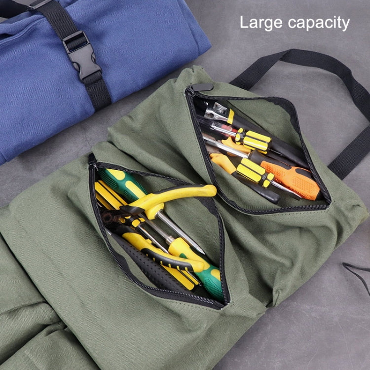 CL189 Car Canvas Tools Bag Portable Electric Worker Hardware Tool Kit(Green) - Storage Bags & Boxes by buy2fix | Online Shopping UK | buy2fix