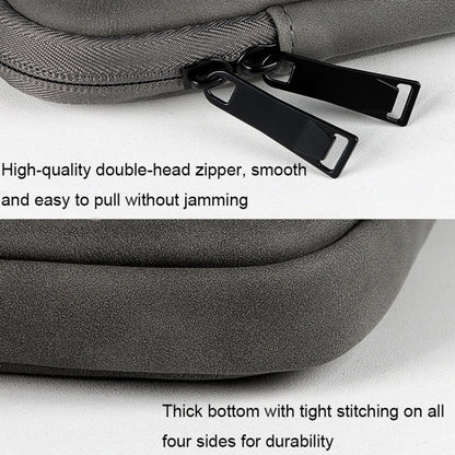 ND01DZ Double Layer Waterproof Laptop Liner Bag, Size: 13.3 inches(Light Gray) - 13.3 inch by buy2fix | Online Shopping UK | buy2fix