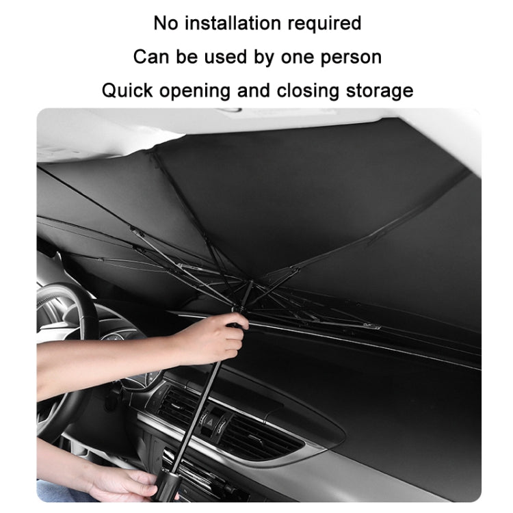 Car Windshield Telescopic Folding Thermal Insulation Parasol, Size: Large - In Car by buy2fix | Online Shopping UK | buy2fix