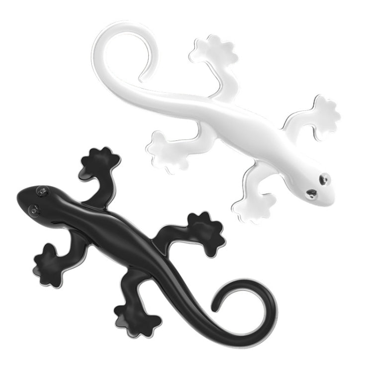 Anti-static Gecko 3D Stereo Car Sticker Decorative Stickers(Black) - In Car by buy2fix | Online Shopping UK | buy2fix