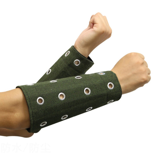 Cut-resistant Glass Arm Guard Sleeve Labor Protection, Size: One Size(Dark Green) - Workplace Safety Supplies by buy2fix | Online Shopping UK | buy2fix