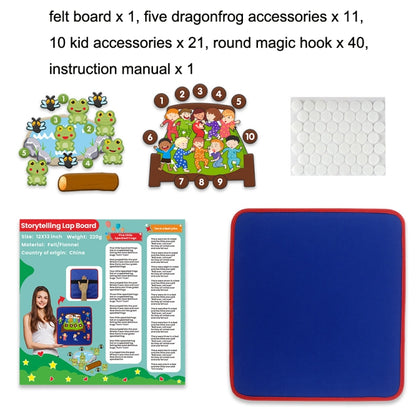 Story Felt Board Nursery Rhyme Storyboard Educational Early Education Toys - Early Education Toys by buy2fix | Online Shopping UK | buy2fix