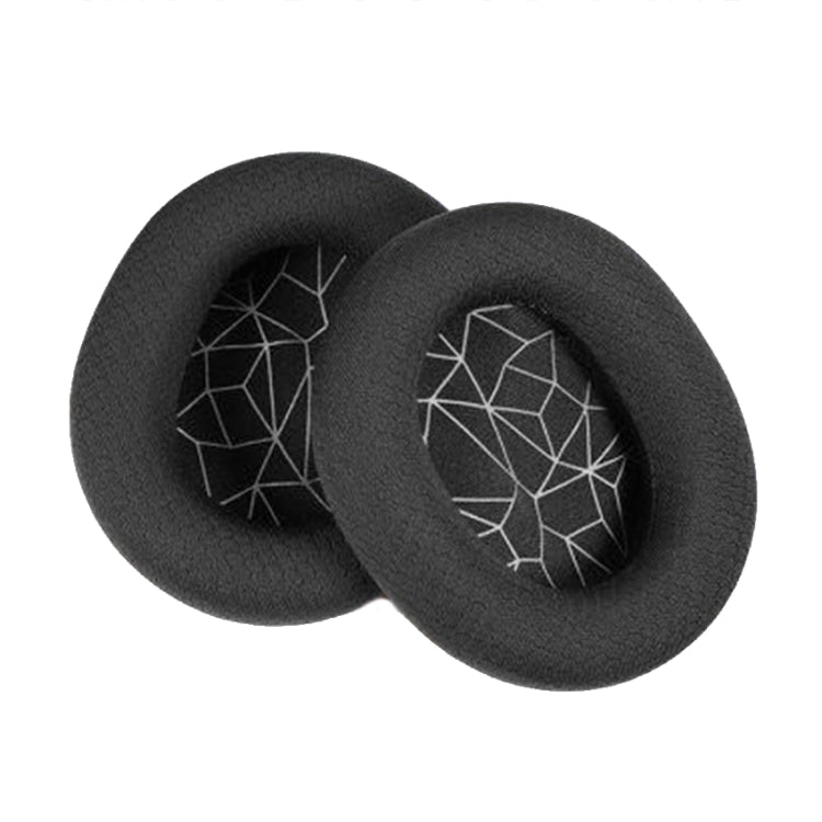 2 PCS Headset Sponge Earmuffs For SONY MDR-7506 / V6 / 900ST, Color: Black White Net - Apple Accessories by buy2fix | Online Shopping UK | buy2fix