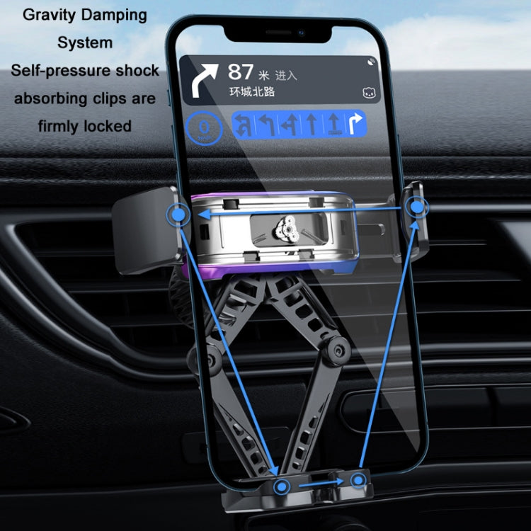 Sumaxpro D8 Car Dashboard Gravity Phone Holder, Color: Colorful + Base - In Car by Sumaxpro | Online Shopping UK | buy2fix