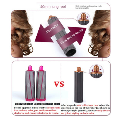Upgraded Long Barrel Curling Iron for Dyson HD01/02/03/04/08 Hair Dryer  30mm Red - Consumer Electronics by buy2fix | Online Shopping UK | buy2fix