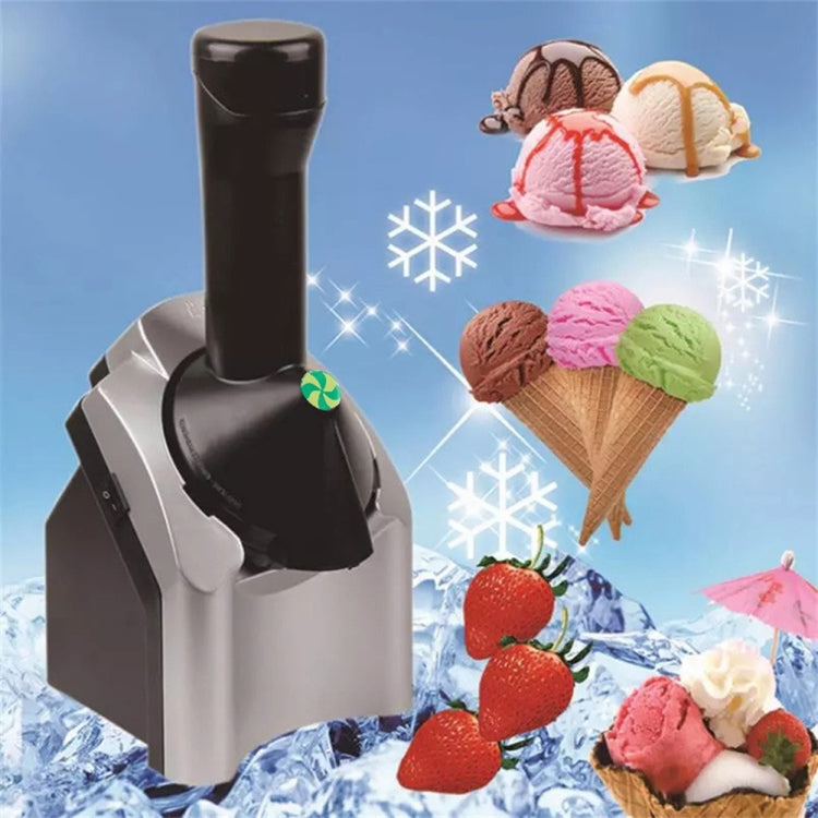 Manual Ice Cream Machine Household Electric Fruit Ice Cream Machine(UK Plug) - Home & Garden by buy2fix | Online Shopping UK | buy2fix