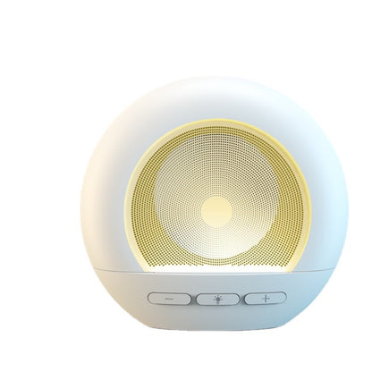 DW06 RGB Night Light BT Small Speaker Mini Subwoofer(White) - Mini Speaker by buy2fix | Online Shopping UK | buy2fix