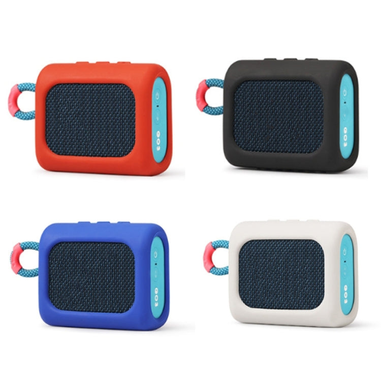 For JBL GO3 Dust-proof Silicone Case Anti-fall Speaker Case(Blue) - Protective Case by buy2fix | Online Shopping UK | buy2fix