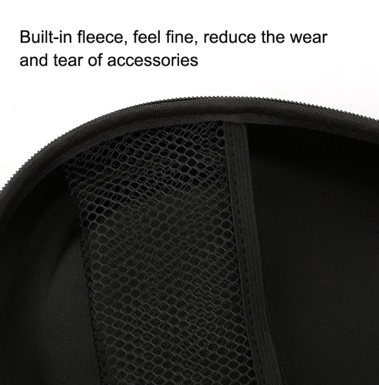 Universal Headphone Organizer Headphone Storage Bag Without Carabiner,Color: Black - Protective Case by buy2fix | Online Shopping UK | buy2fix