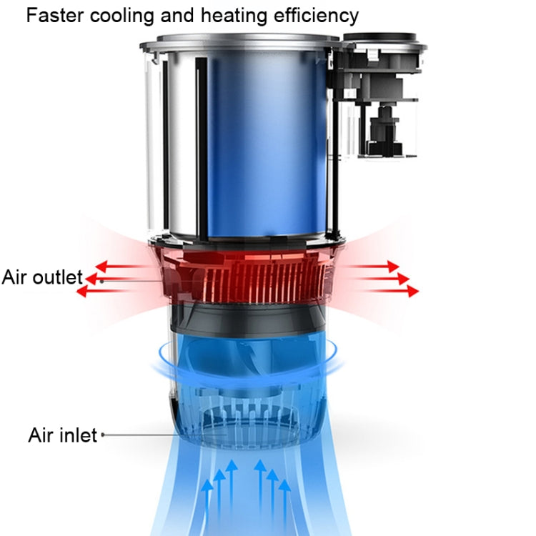 Car Digital Display Fast Cooling and Heating Cup, Style: Generation 3 Gray - In Car by buy2fix | Online Shopping UK | buy2fix