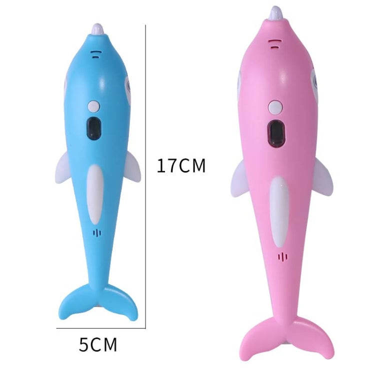 Children 3D Printing Pen Low Temperature Intelligent Screen Display Voice Drawing Pen, Style:, Color: 23 Colors (Pink) - Consumer Electronics by buy2fix | Online Shopping UK | buy2fix