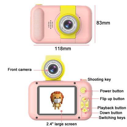 X101 Mini HD Lens Reversible Child Camera, Color: White - Consumer Electronics by buy2fix | Online Shopping UK | buy2fix