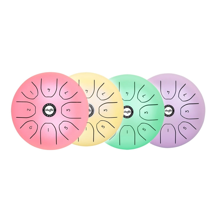 Shuffle SD-5 5.5 Inch Steel Tongue Carefree Empty Drum Percussion Instrument(Pink) - Percussion Instruments by shuffle | Online Shopping UK | buy2fix