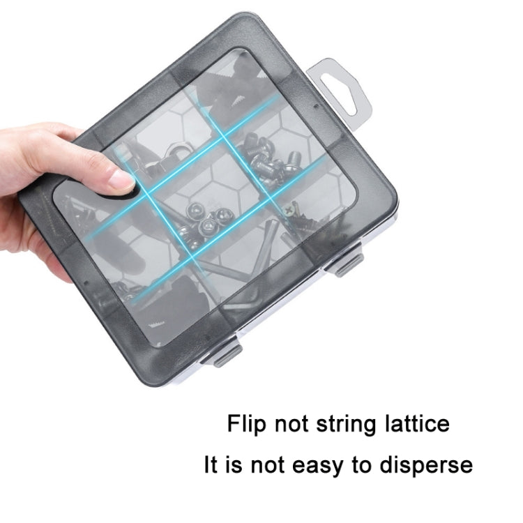 Multi-Compartment Sorted Electronic Parts Organiser, Specifications: 9 Grid - Storage Bags & Boxes by buy2fix | Online Shopping UK | buy2fix