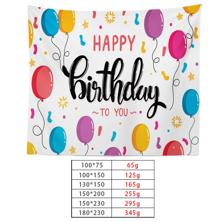 Happy Birthday Photo Backdrop Party Decoration Tapestry, Size: 200x150cm(GT56-9) - Camera Accessories by buy2fix | Online Shopping UK | buy2fix