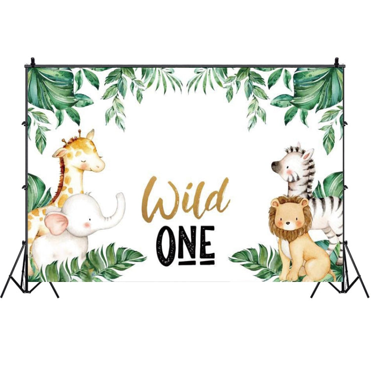 MDN08226 1.5m x 1m Animal Forest Cartoon Birthday Party Banquet Decoration Photo Background Cloth - Camera Accessories by buy2fix | Online Shopping UK | buy2fix