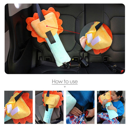 50cm Children Car Belt Cartoon Shoulder Protector Pillow(Base Stick) - In Car by buy2fix | Online Shopping UK | buy2fix