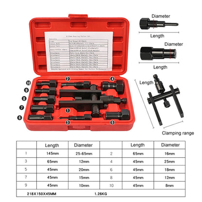 Two Claw Motorcycle Bearing Removal Tool - In Car by buy2fix | Online Shopping UK | buy2fix