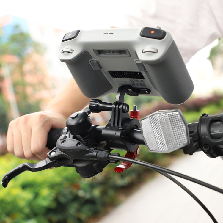 For Mini 3 Pro Sunnylife MM3-ZJ400 Remote Control Shooting Camera Bicycle Clip(Black) - DJI & GoPro Accessories by Sunnylife | Online Shopping UK | buy2fix