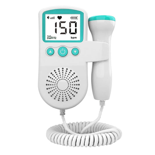 B3 Home Doppler Ultrasound Handheld Fetal Heart Pregnant Women Fetal Heart Monitor(Green) - Heart Rate Monitoring by buy2fix | Online Shopping UK | buy2fix