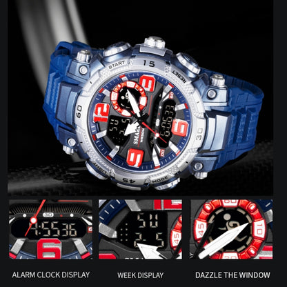 SMAEL 1921 Outdoor Sports Waterproof Men Luminous Time Watch Electronic Watch(Black) - LED Digital Watches by SMAEL | Online Shopping UK | buy2fix