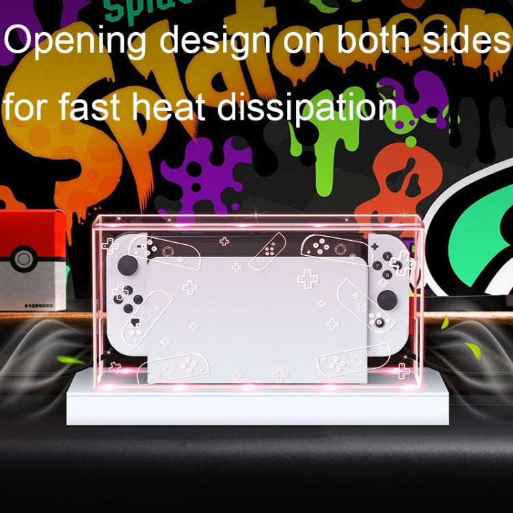 035 for Nintendo Switch/Oled Game Console Display Luminous Base, Spec: Light Base - Cases by buy2fix | Online Shopping UK | buy2fix