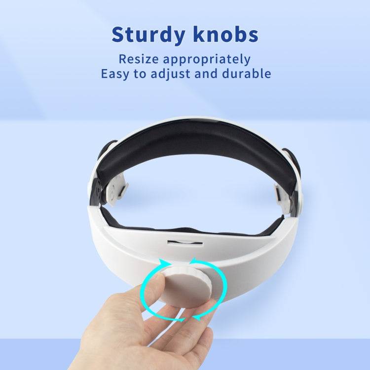 For Oculus Quest 2 VR Glasses Adjustable Improve Comfort Elite Head Strap - Consumer Electronics by buy2fix | Online Shopping UK | buy2fix