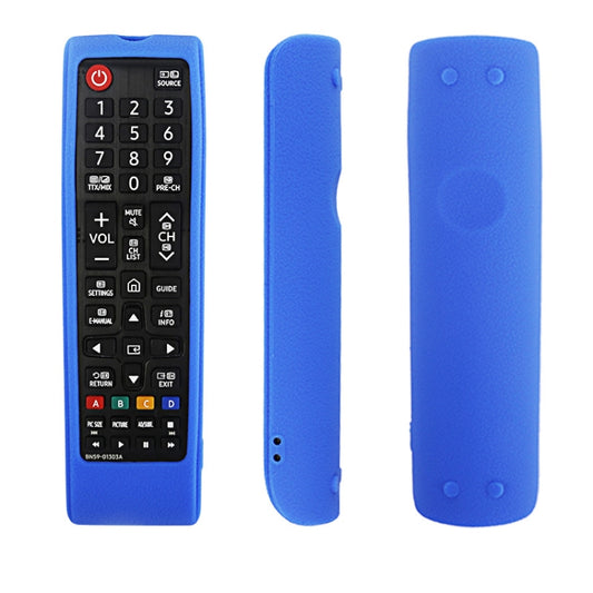 For Samsung BN59-01303A/01199F 2pcs Remote Control Case(Blue) - Consumer Electronics by buy2fix | Online Shopping UK | buy2fix