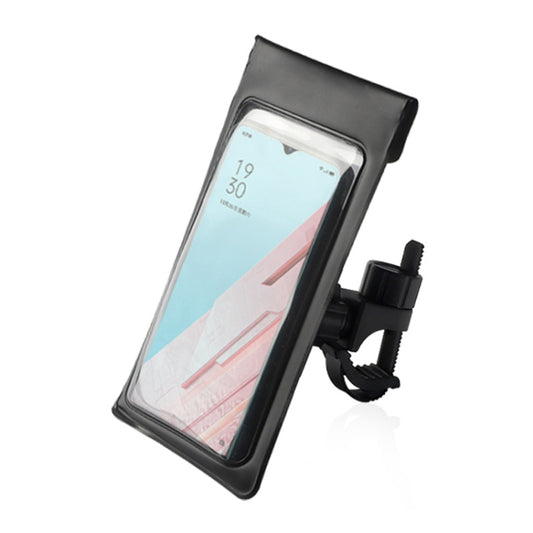 Outdoor Cycling Mobile Phone Navigation Waterproof Bracket(Black) -  by buy2fix | Online Shopping UK | buy2fix