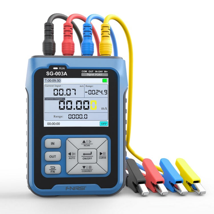 FNIRSI SG-003A Multifunctional PWM Signal Generator 4-20ma Voltage Current Calibrator, EU Plug(Blue) - Current & Voltage Tester by FNIRSI | Online Shopping UK | buy2fix