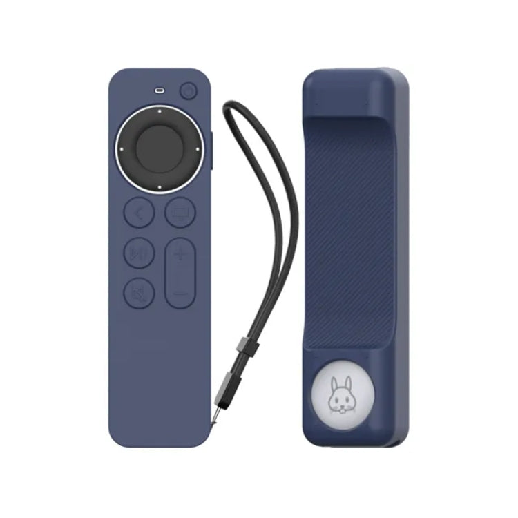 For Apple TV Siri Remote 2/3 AhaStyle PT165 Remote Controller Silicone Protective Case(Blue) - Remote Control Covers by AhaStyle | Online Shopping UK | buy2fix