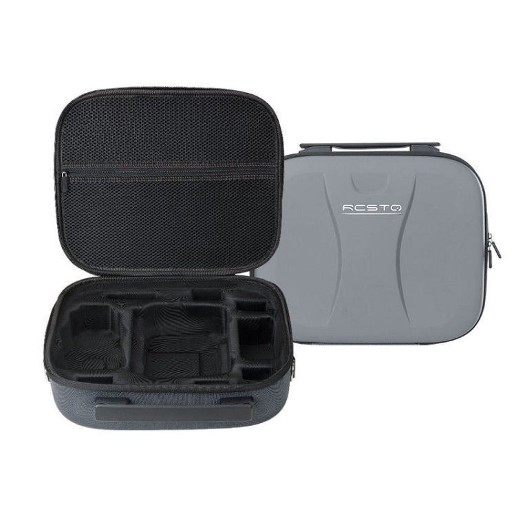 For DJI Mini 3 Pro RCSTQ Remote Control Portable Storage Bag(Grey) - Backpacks & Bags by RCSTQ | Online Shopping UK | buy2fix