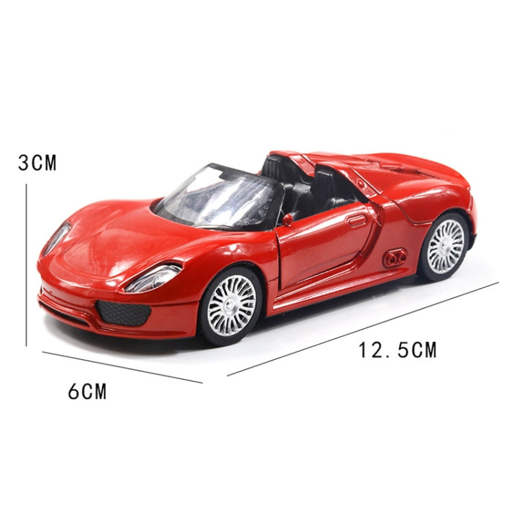 1:36 Simulation Alloy Sports Car Model Children Toy Car(Silver Gray) - Model Toys by buy2fix | Online Shopping UK | buy2fix
