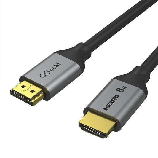 QGeeM QG-AV17 HDMI To HDMI Connection Cable Support 8K&60Hz 1.8m Length - Cable by QGeeM | Online Shopping UK | buy2fix